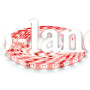 Светодиодная лента красный цвет B-LED 3528-60 R IP65 герметичная, 1м